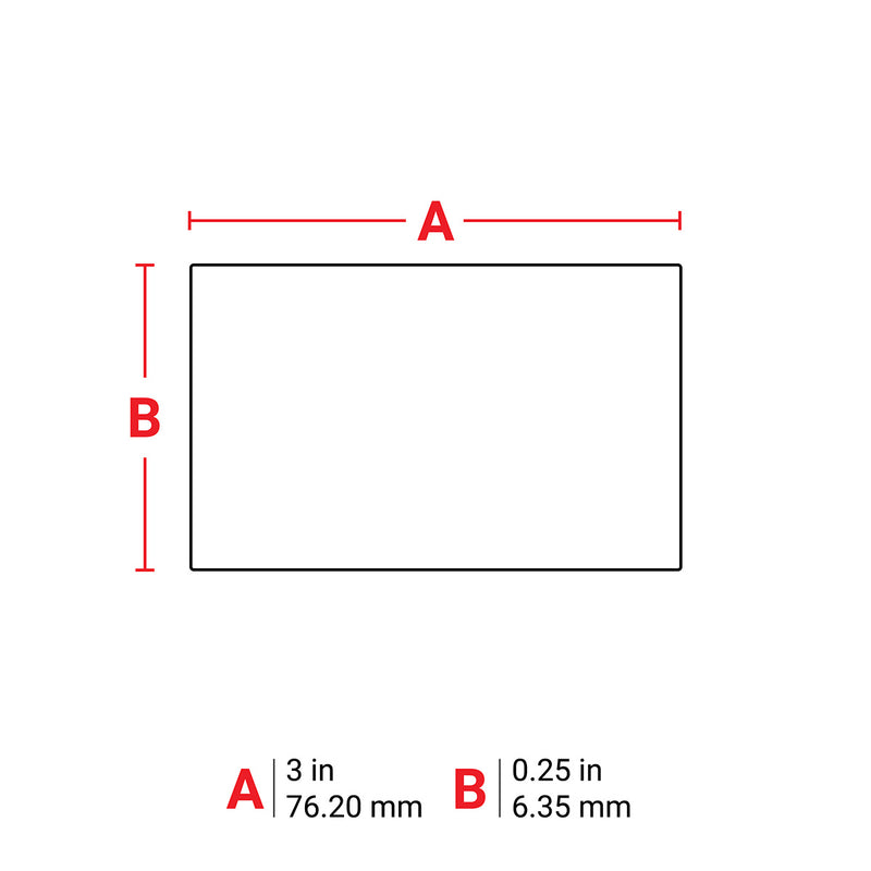 Brady THT-16-729-2.5 Thermal Transfer Printable Labels 132505