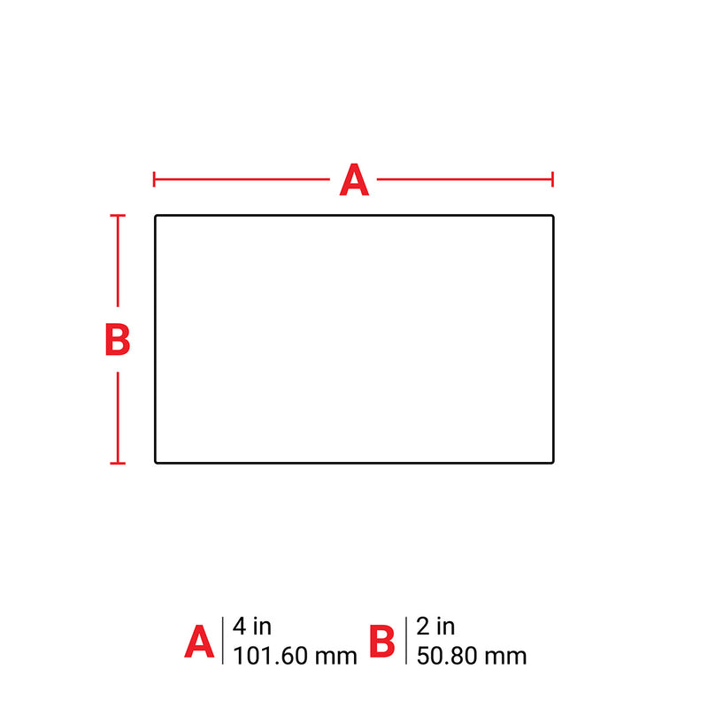Brady B33-55-438 B33 Series Tamper Evident Metallised Polyester Labels 153387