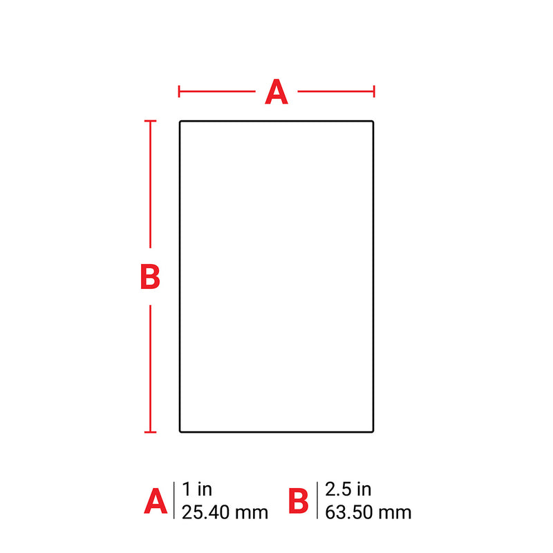Brady M6-21-498 Repositionable Multi-Purpose Vinyl Cloth Labels for M610, M611, BMP61, M710 (with media adapter) and BMP71 (with media adapter) 174237