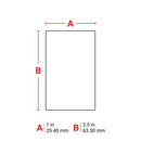 Brady M7-21-499 Aggressive Adhesive Multi-Purpose Nylon Labels for M710 and BMP71 174575