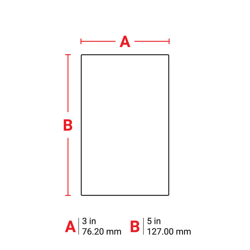 Brady J20-20-2550 Paper Labels for J2000 Printer 151129