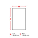 Brady J20-25-2550 Paper Labels for J2000 Printer 151131