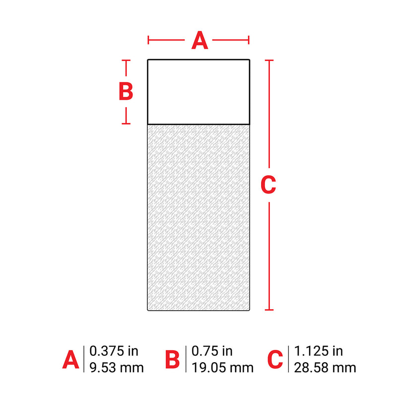 Brady M6-123-461 Self-Laminating Cryogenic Polyester Labels for M610, M611 and BMP61 174080