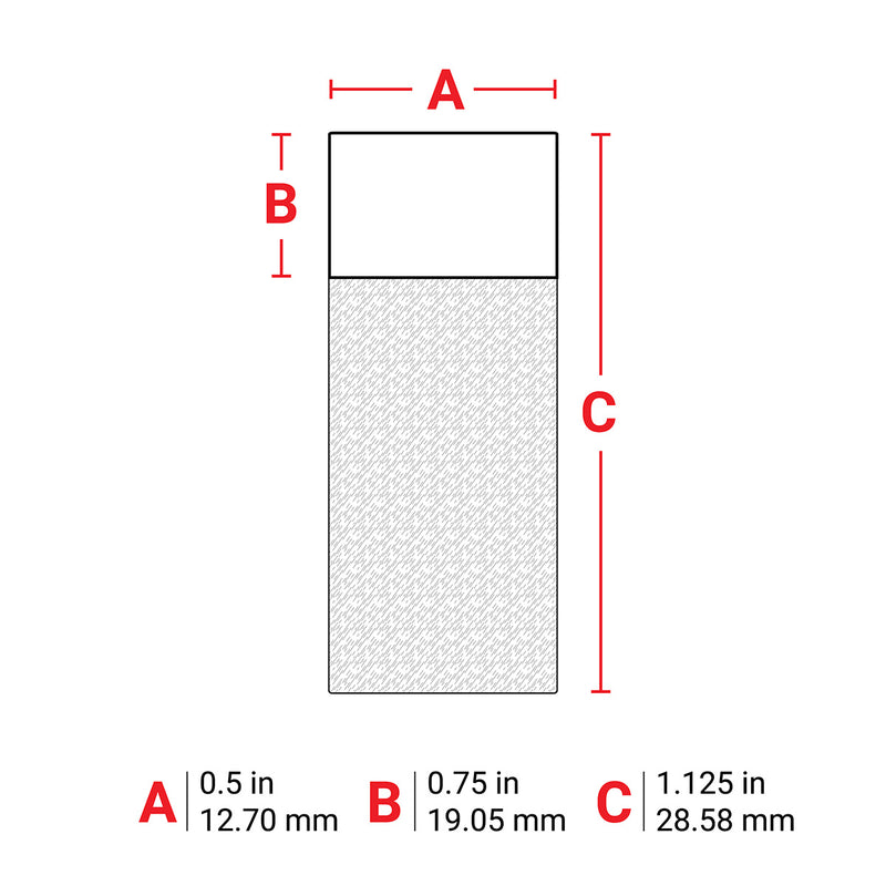 Brady M6-122-461 Self-Laminating Cryogenic Polyester Labels for M610, M611 and BMP61 174079