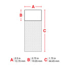 Brady M-72-461 Bmp51/53 Labelmaker Labels 143286