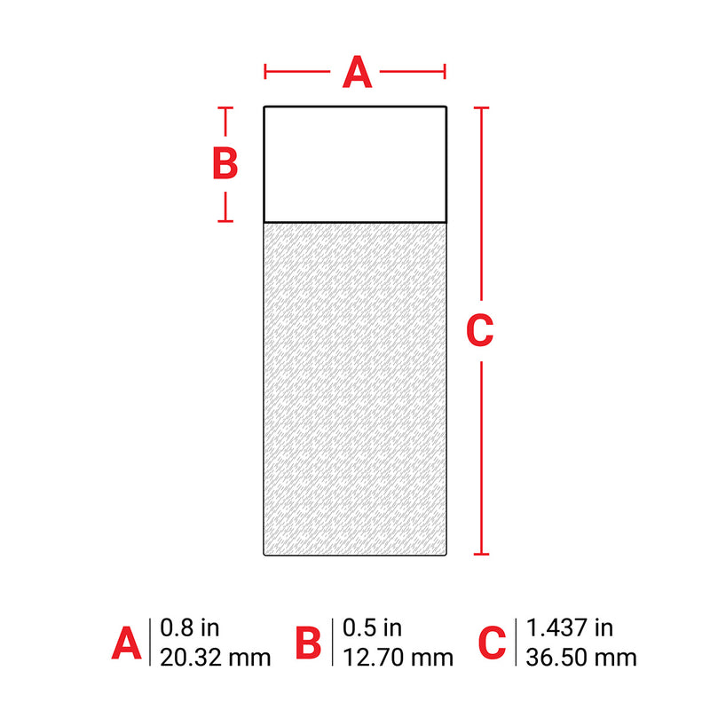 Brady B33-74-427 Self-Laminating Vinyl Labels For Bbp33/I3300 Printers 143096