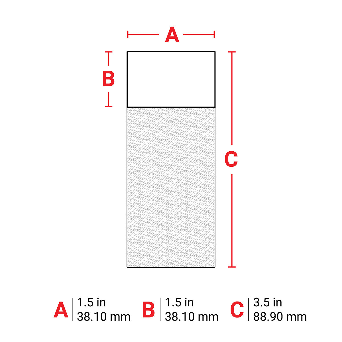 Brady B33-134-461<TableFootnote></TableFootnote> Self-Laminating Polyester Labels For Bbp33/I3300 Printers 143044