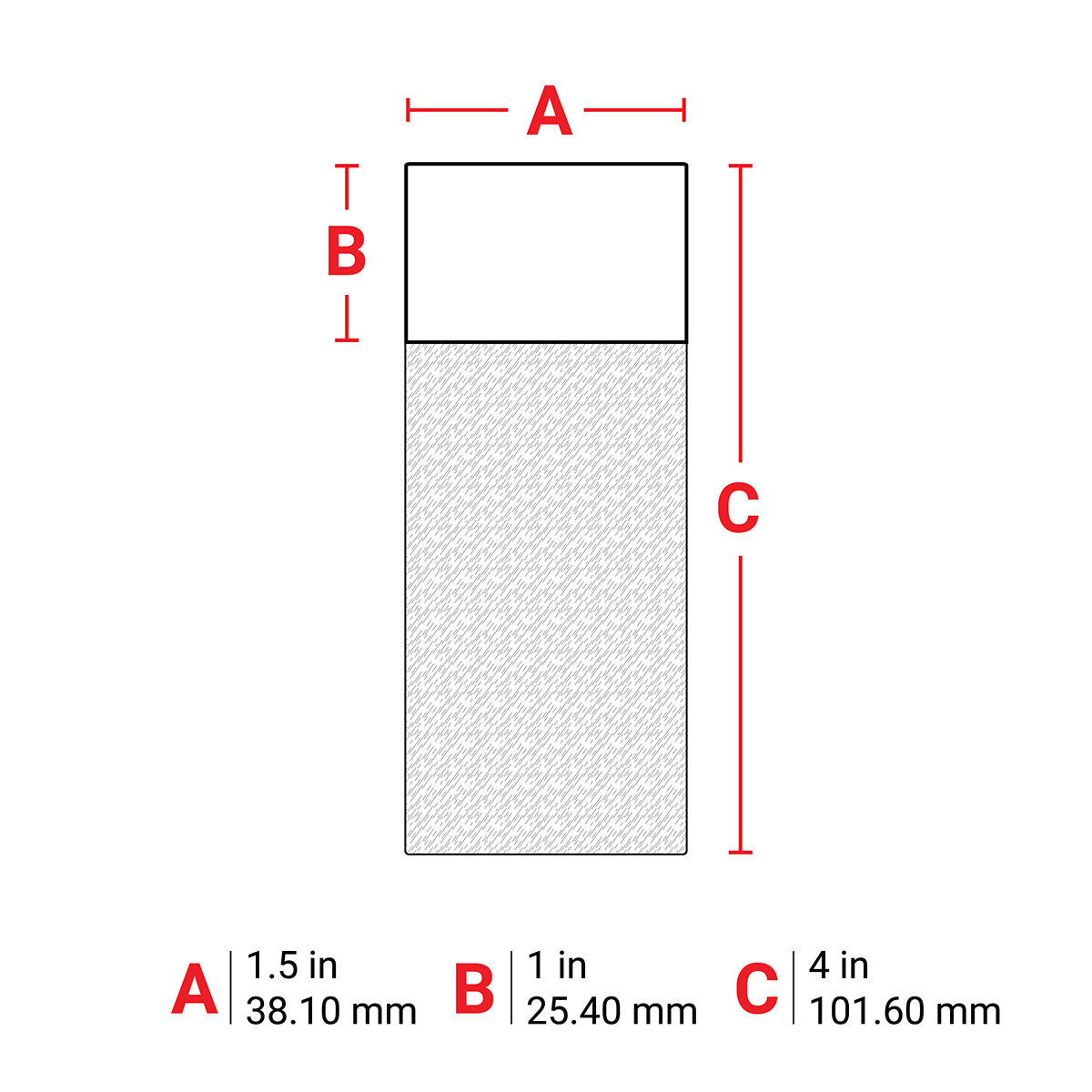Brady BM71-33-427 Bulk Self-Laminating Vinyl Labels For M611, Bmp61 And Bmp71 114878