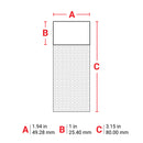 Brady PTL-66-427 Self-Laminating Vinyl Labels For M611, Bmp61 And Bmp71 217035