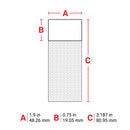 Brady THT-66-427-1.5<TableFootnote></TableFootnote> Thermal Transfer Printable Labels 030540