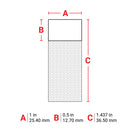 Brady THT-9-417-10 Thermal Transfer Printable Labels 150514