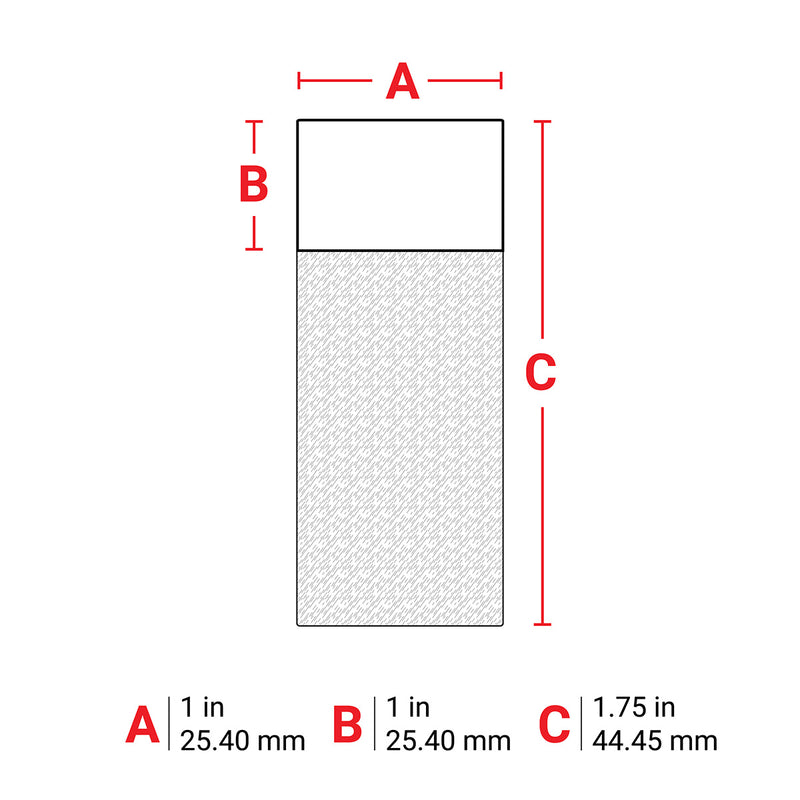 Brady THT-183-461-1 Thermal Transfer Printable Labels 105124