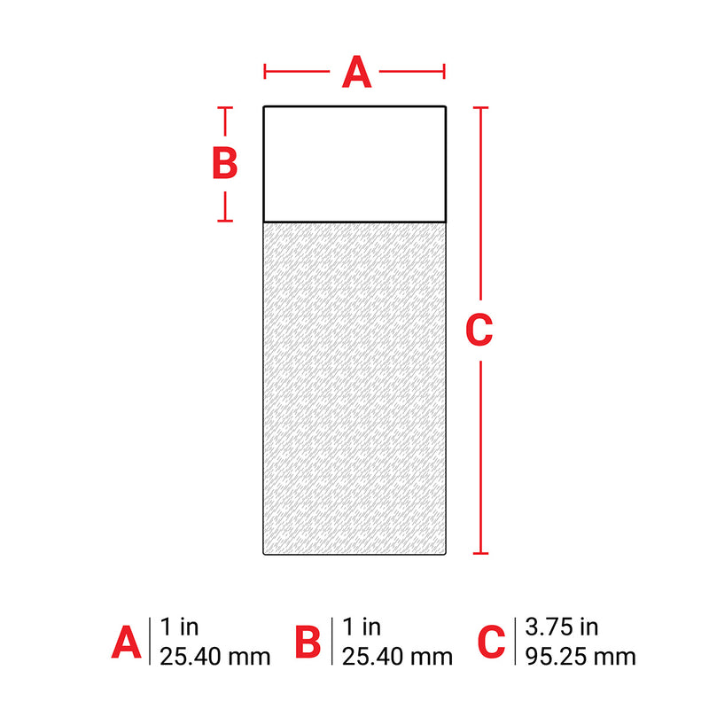 Brady B33-10-427 Self-Laminating Vinyl Labels For Bbp33/I3300 Printers 143099