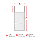 Brady THT-67-427-1.5<TableFootnote></TableFootnote> Thermal Transfer Printable Labels 030541