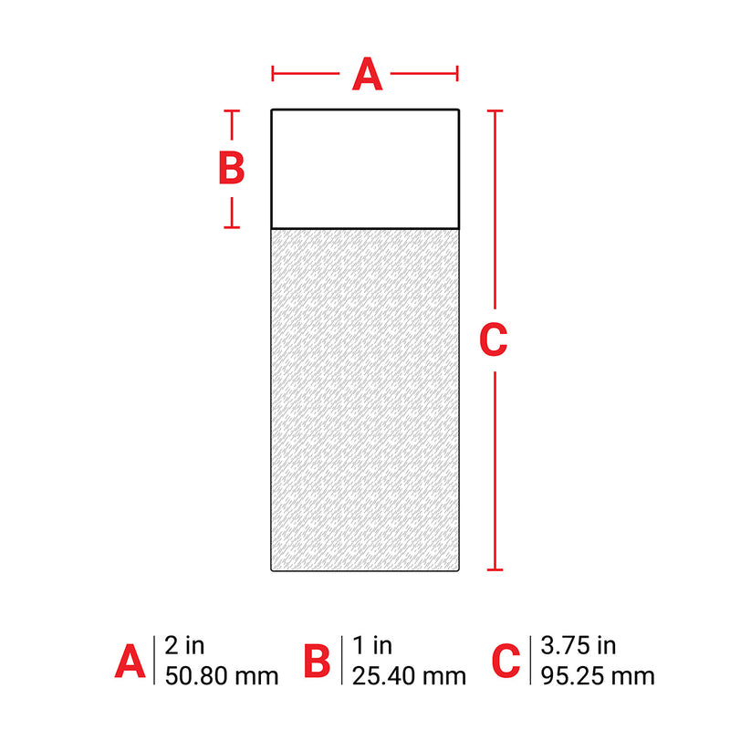 Brady B33-27-417 B33 Series High Adhesion Self-Laminating Vinyl Wire Wraps 153264