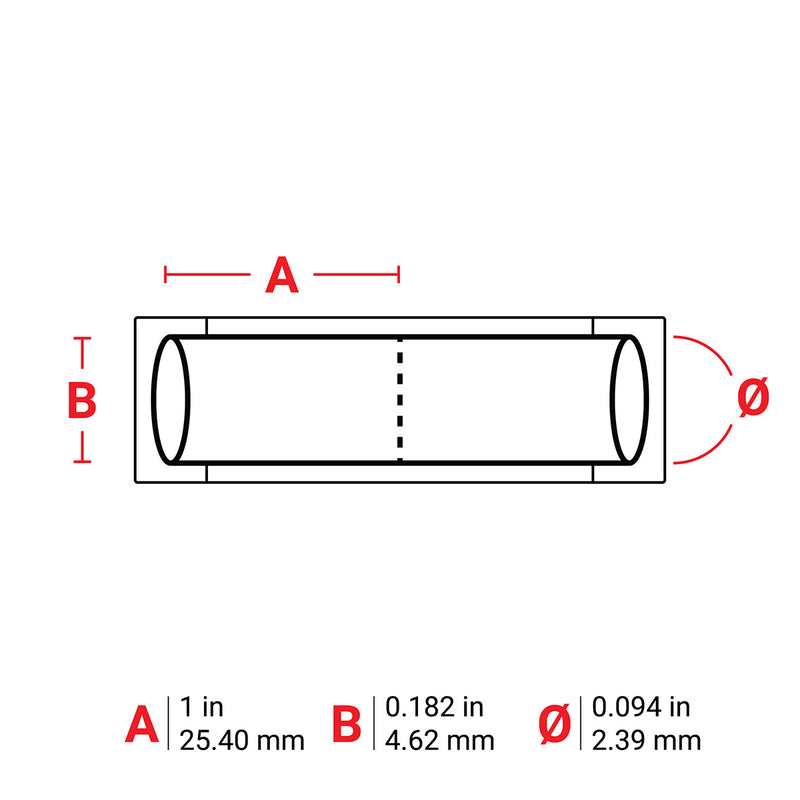 Brady 2LSZH-094-2-WT-2 THT Low Smoke Halogen Free Permasleeve Wire Marking Sleeves 140961