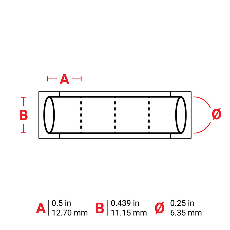 Brady HX-250-2-YL-4 PermaSleeve Wire Marking Sleeves 117028