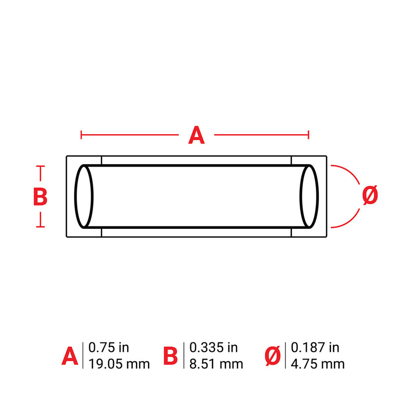 Brady M-187-075-342 Bmp41/Bmp51/Bmp53 Labelmaker Permasleeve Wiremarker Sleeves 131609