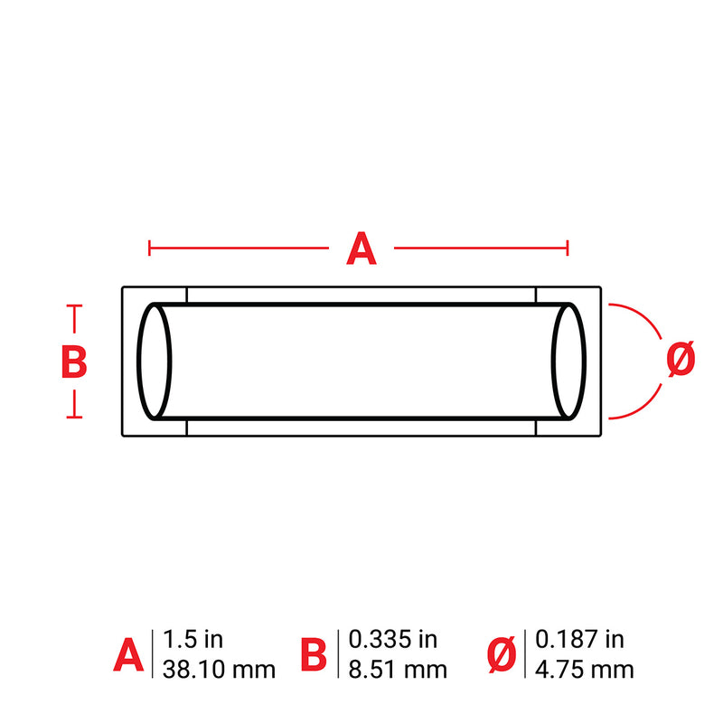 Brady PS-187-150-WT-S PermaSleeve Wire Marking Sleeves 032138