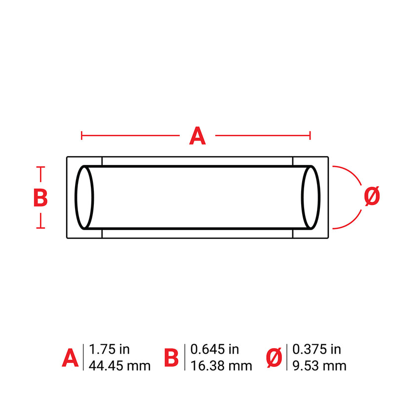 Brady M7-375-175-342 PermaSleeve Heat-Shrink Labels for M710 and BMP71 174614