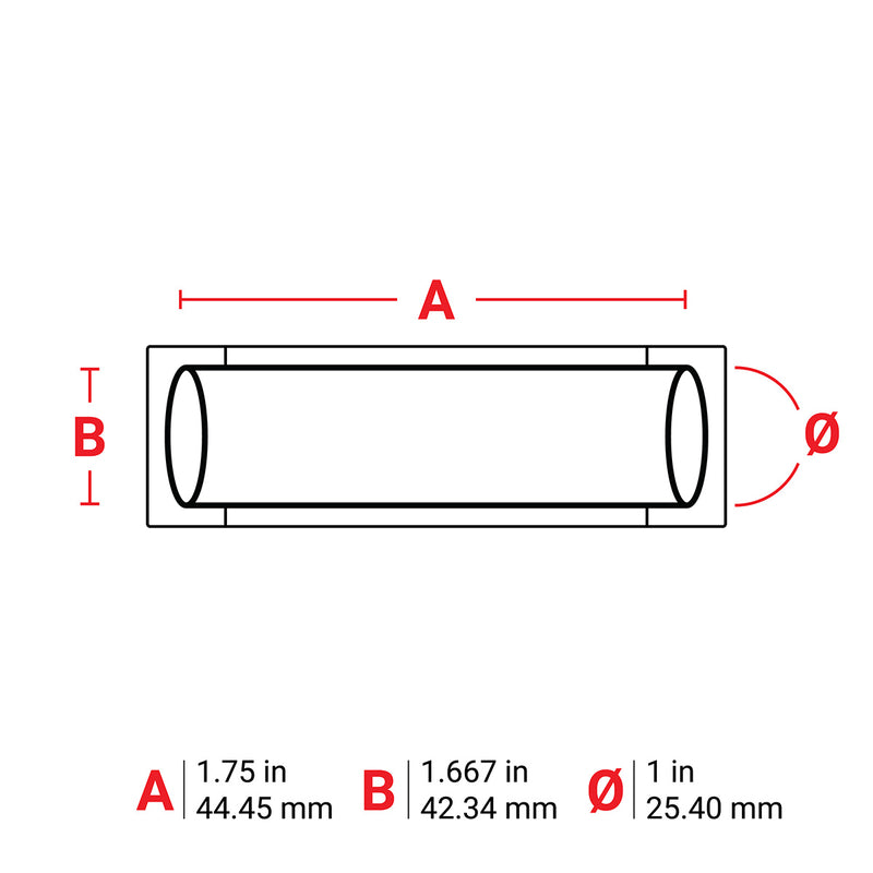Brady M6-1000-175-345-WT PermaSleeve High Temp Heat-Shrink Labels for M610, M611, BMP61, M710 (with media adapter) and BMP71 (with media adapter) 173547