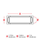 Brady BM71-1000-175-342 Bulk Permasleeve Wire Marker Sleeves For M611, Bmp61 And Bmp71 115007