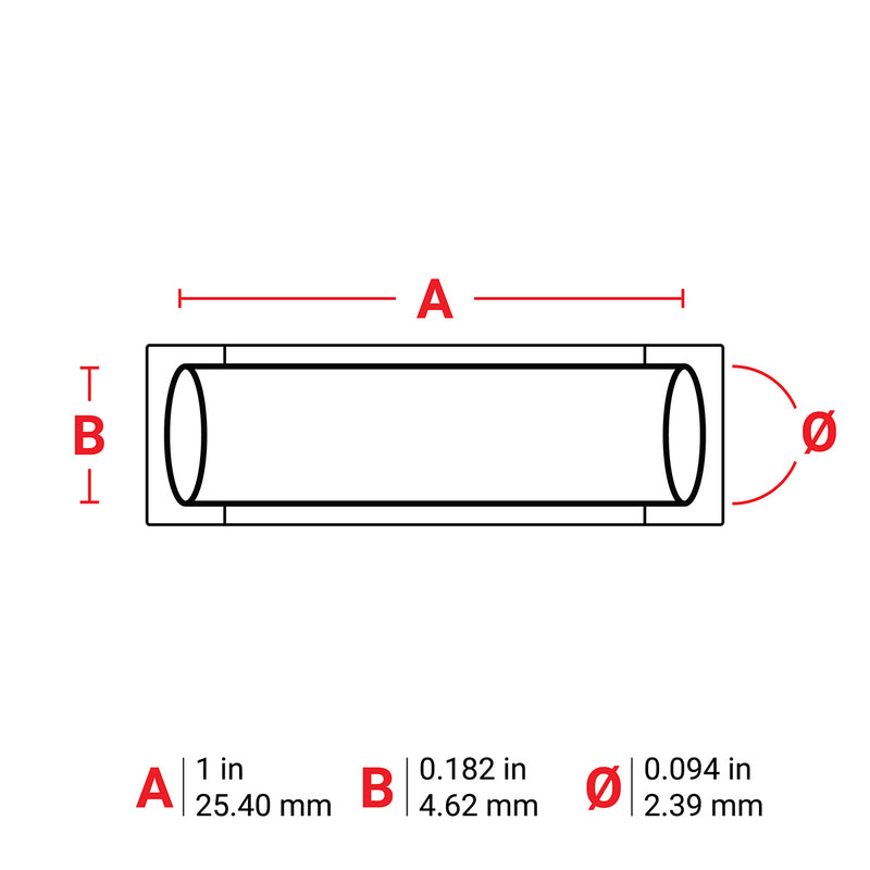 Brady M6-094-1-342-YL PermaSleeveÂ® Heat-Shrink Labels for M610, M611, BMP61, M710 (with media adapter) and BMP71 (with media adapter) 173589