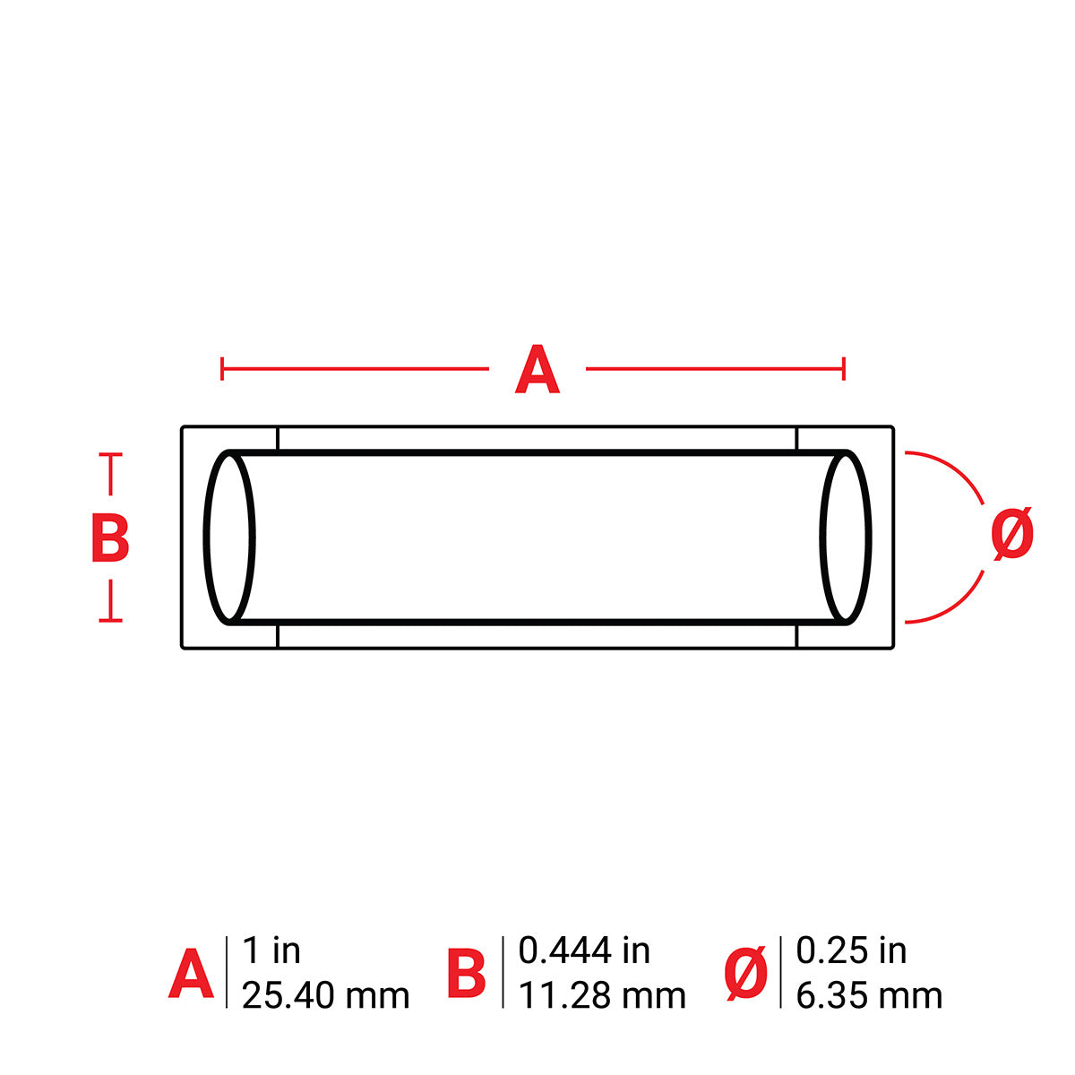 Brady PSPT-250-1-PK Permasleeve Wire Marker Sleeves For M611, Bmp61 And Bmp71 110131