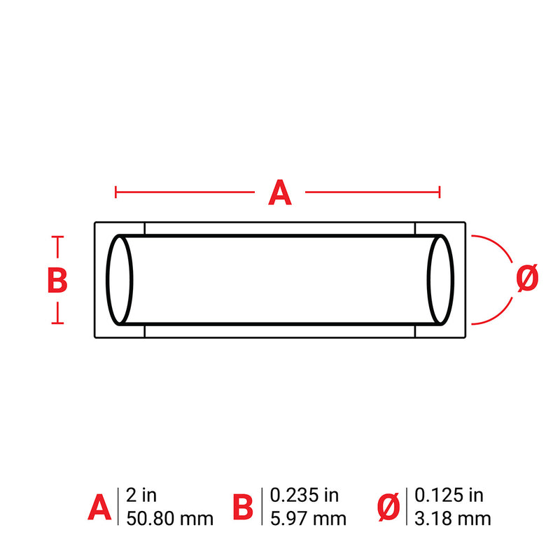 Brady M6-125-2-342-YL-R PermaSleeve Heat-Shrink Labels for M610, M611, BMP61, M710 (with media adapter) and BMP71 (with media adapter) 173617