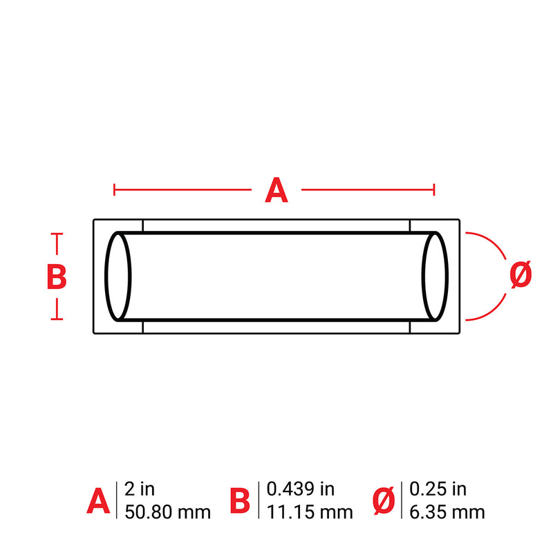 Brady PS-250-2-WT PermaSleeve Wire Marking Sleeves 032603