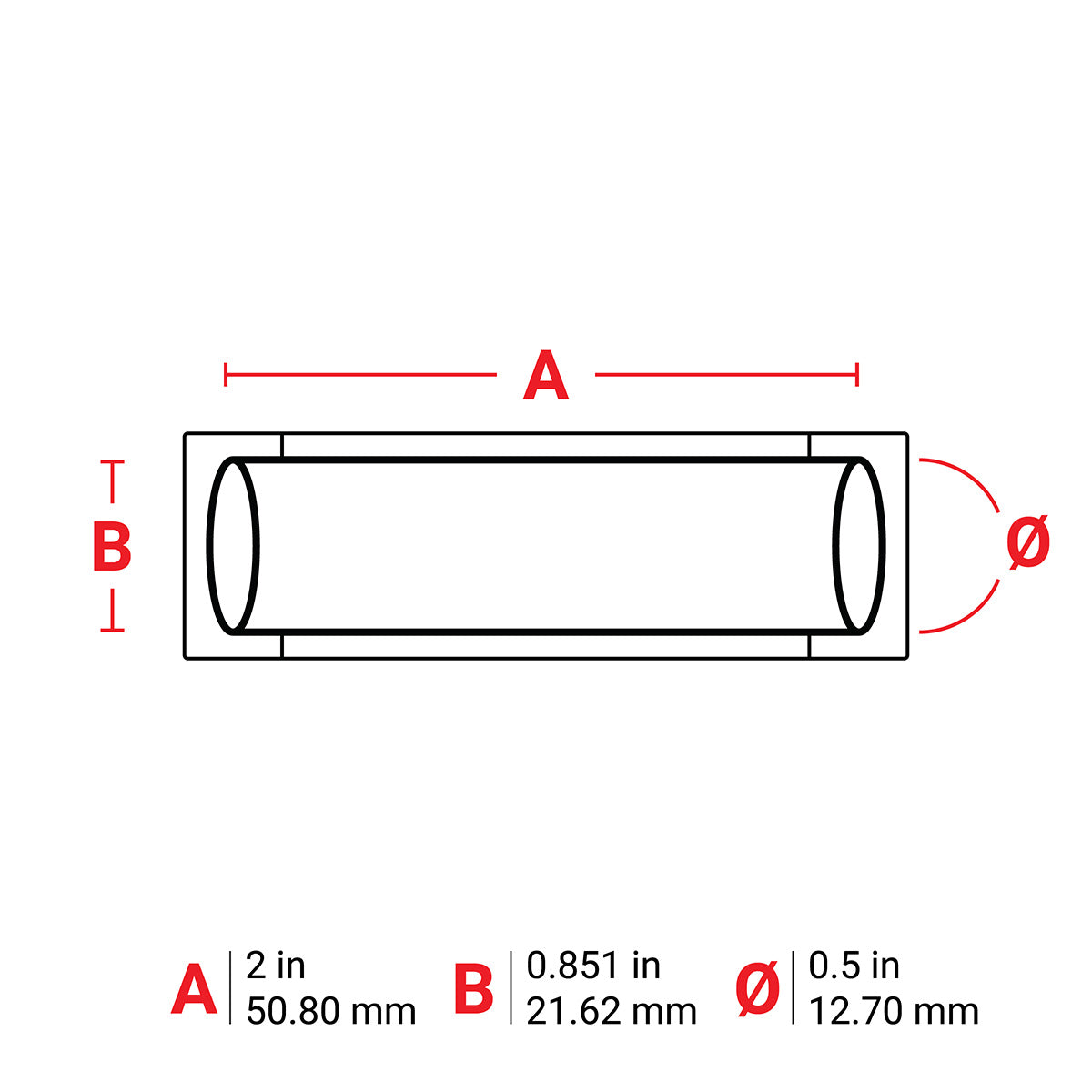 Brady 2LSZH-500-2-YL-S THT Low Smoke Halogen Free Permasleeve Wire Marking Sleeves 141177