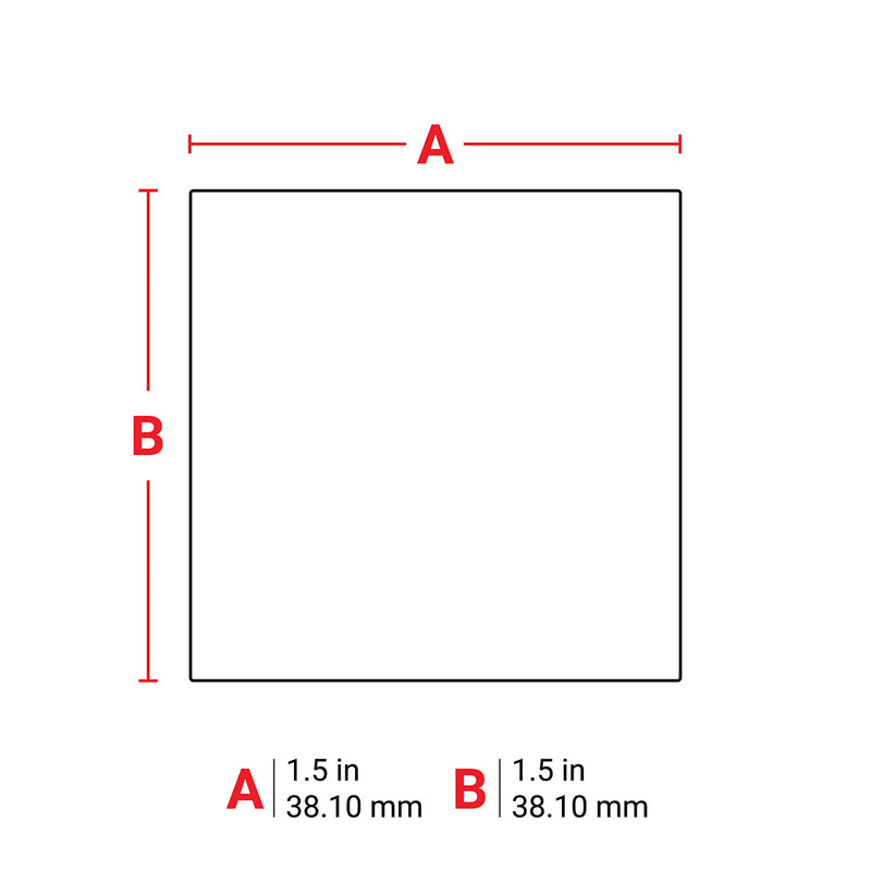 Brady M6-32-498 Repositionable Multi-Purpose Vinyl Cloth Labels for M610, M611, BMP61, M710 (with media adapter) and BMP71 (with media adapter) 173843