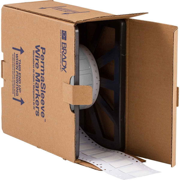 Brady HX-500-150-WT PermaSleeve Wire Marking Sleeves 117087
