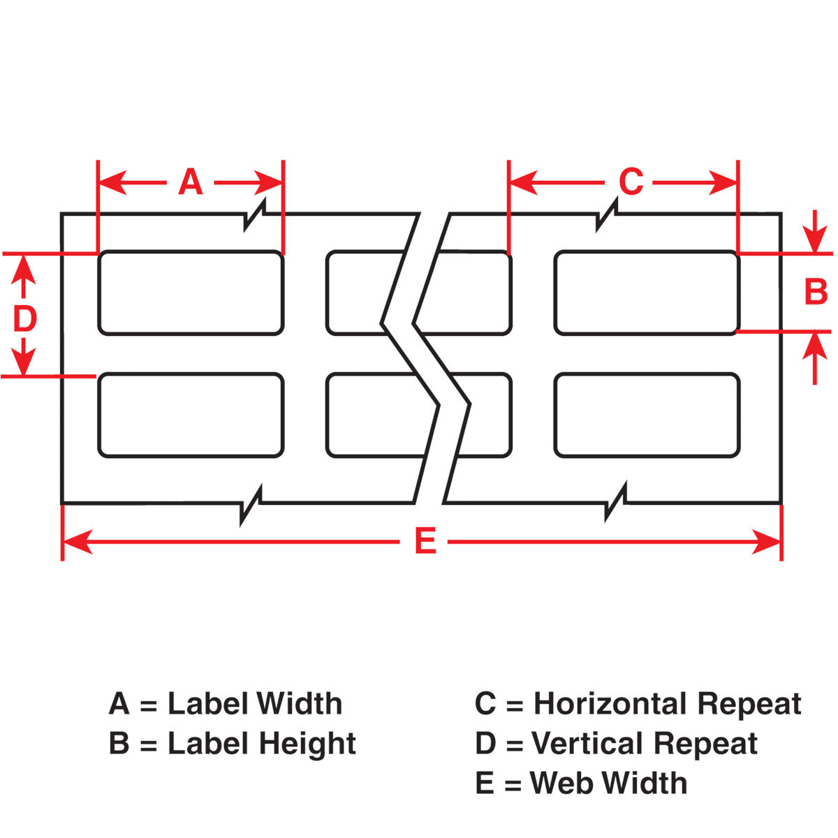 Brady B33-5-486 Metallised Polyester Labels For Bbp33/I3300 Printers 142879