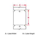 Brady THT-33-109-0.5 Thermal Transfer Printable Tags 020499