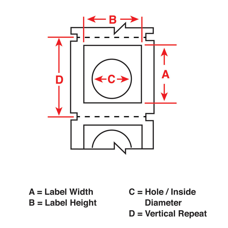 Brady B30EP-167U-593-YL Raised Profile Labels For Bbp3X/S3Xxx/I3300 Printers 118058