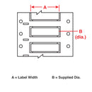 Brady 3PS-375-2-WT-SC PermaSleeve Wire Marking Sleeves 622370