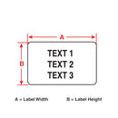 Brady M61-121-7425 Polypropylene Labels For M611 And Bmp61 149600