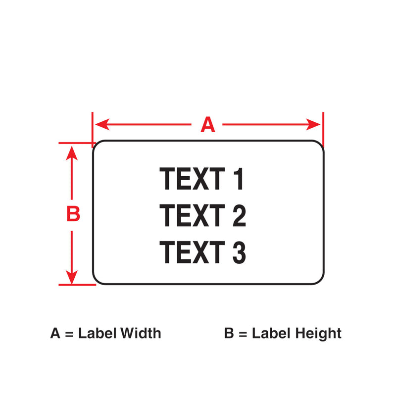 Brady M6-121-7425 Chemical and Temperature Resistant Polypropylene Labels for M610, M611 and BMP61 174078