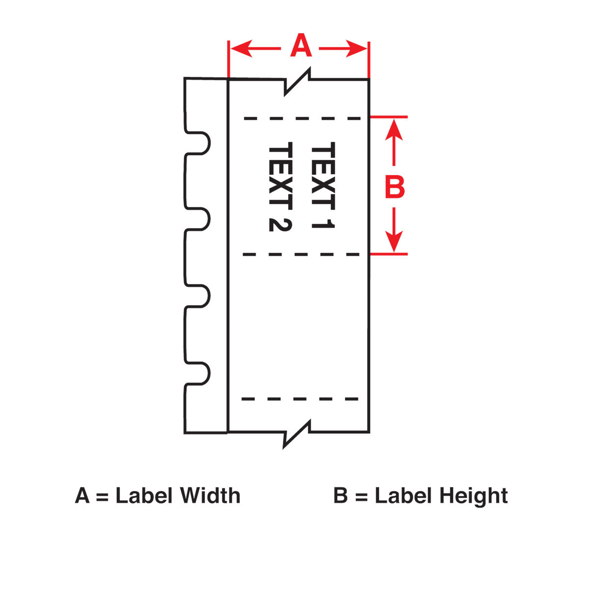 Brady M6-39-430 Harsh Environment Multi-Purpose Clear Polyester Labels for M610, M611, BMP61, M710 (with media adapter) and BMP71 (with media adapter) 173875
