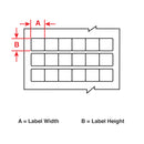 Brady THT-11-724-10 Thermal Transfer Printable Labels 132465