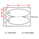 Brady M-111-145FR-GY Bmp51 Label Printer Labels 143221