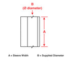 Brady MC-187-7641-YL Bmp51/53 Low Smoke Halogen Free Permasleeve Wire Marking Sleeves 145989
