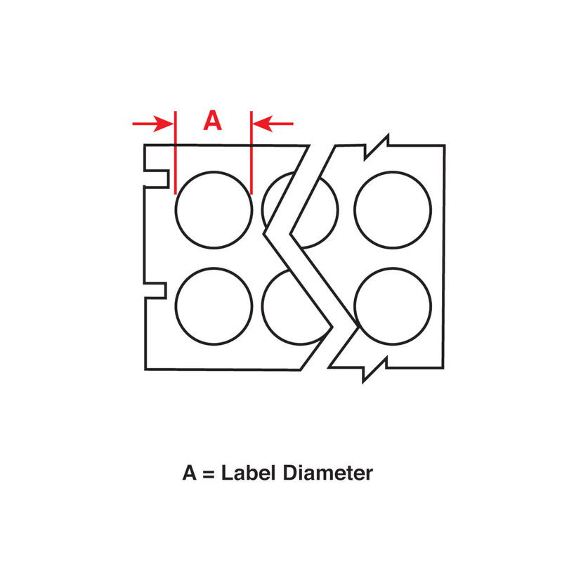 Brady THT-143-499-3 Thermal Transfer Printable Labels 062375