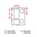 Brady M6-205-492 FreezerBondz Ultra-Thin Cryogenic Polyester Labels for M610, M611 and BMP61 174097