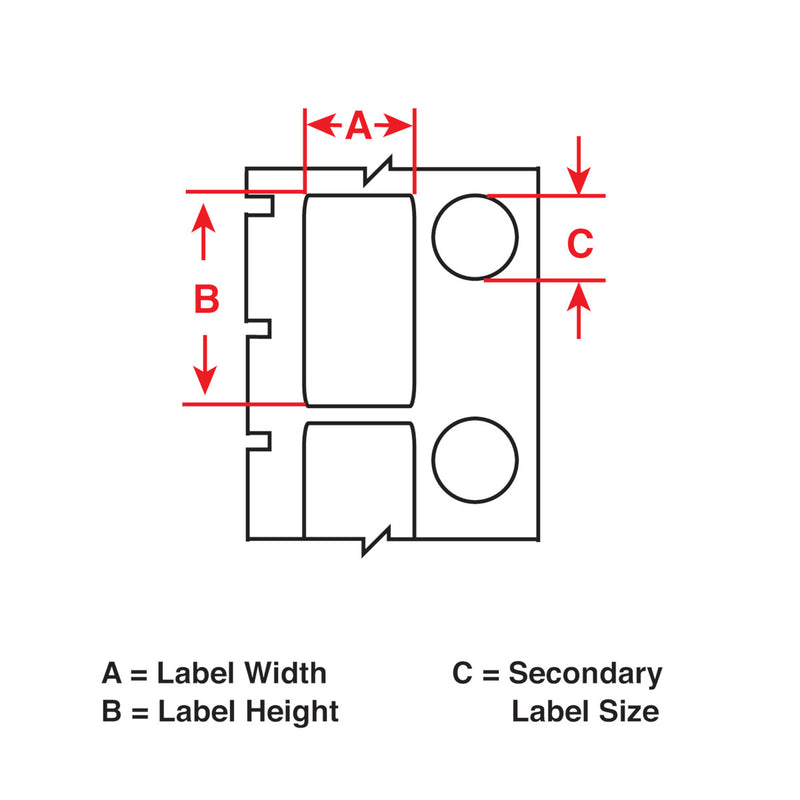 Brady M6-205-492 FreezerBondz Ultra-Thin Cryogenic Polyester Labels for M610, M611 and BMP61 174097