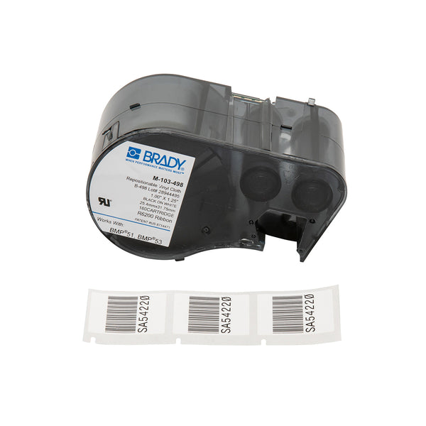 Brady M-103-498 Bmp51/53 Labelmaker Labels 143339