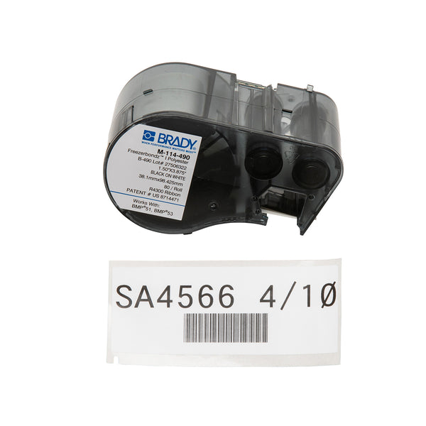 Brady M-114-490 Bmp51/53 Freezerbondz Labelmaker Labels 143314