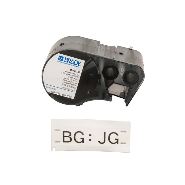 Brady M-12-109 Bmp51/53 Labelmaker Tags 143220
