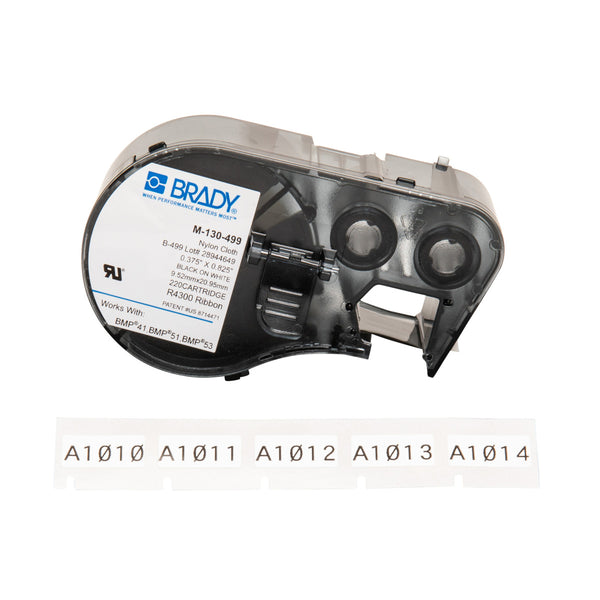 Brady M-130-499 Bmp41/Bmp51/Bmp53 Labelmaker Labels 143348